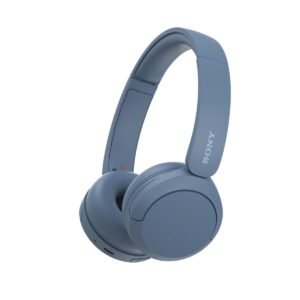 Sony WH-CH520 Wireless Bluetooth Headphones On Ear with Mic, Up to 50Hrs Battery, Quick Charge