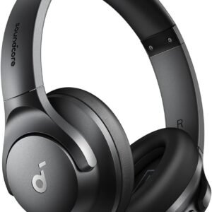 soundcore by Anker Q20i Wireless Bluetooth Over-Ear Headphones with Hybrid Active Noise Cancelling, 40h Playtime in ANC Mode, Hi-Res Audio, Deep Bass, Personalization via App (Black)