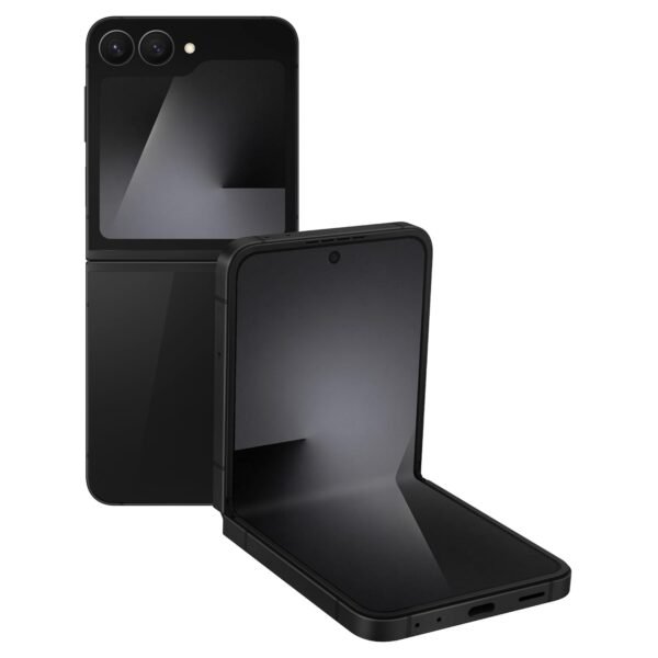 Samsung Galaxy Z Flip7 FE 5G Smartphone with Galaxy AI (Black, 8GB RAM, 128GB Storage)